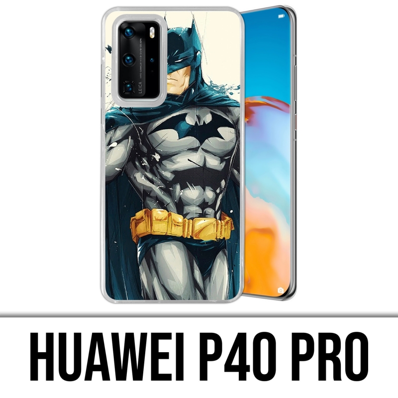 Custodia per Huawei P40 PRO - Vernice Batman Art