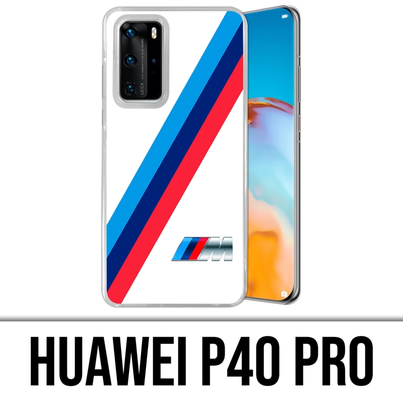Coque Huawei P40 PRO - Bmw M Performance Blanc