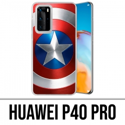 Coque Huawei P40 PRO - Bouclier Captain America Avengers