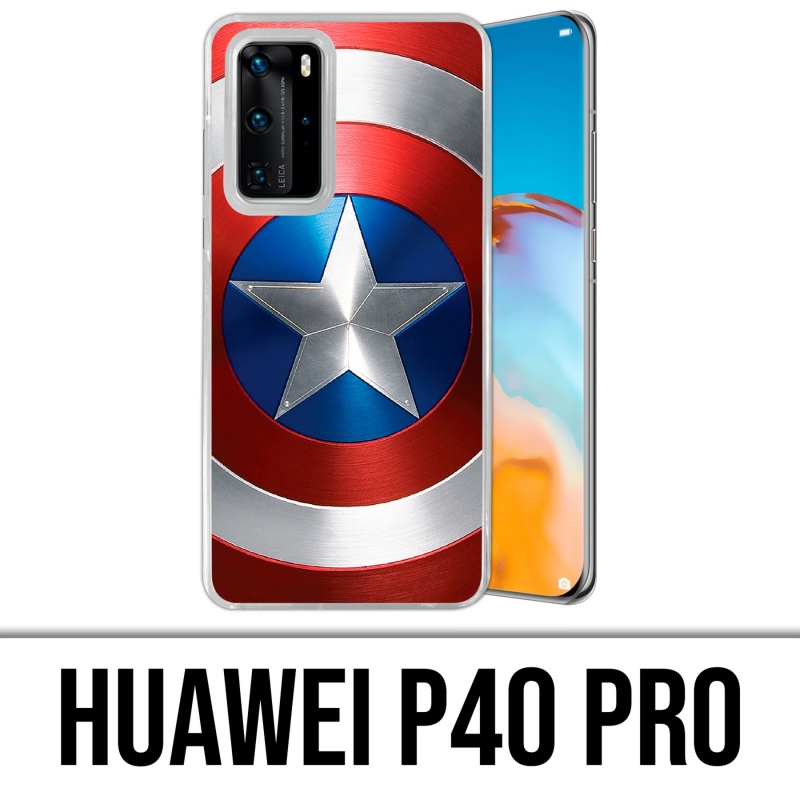 Custodia per Huawei P40 PRO - Captain America Avengers Shield