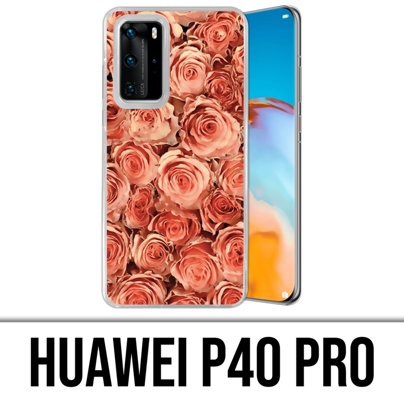 Custodia per Huawei P40 PRO - Bouquet di rose