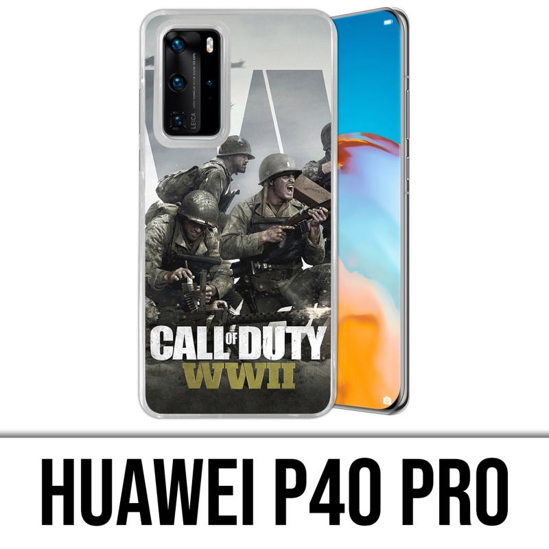 Custodia Huawei P40 PRO - Caratteri Call Of Duty Ww2