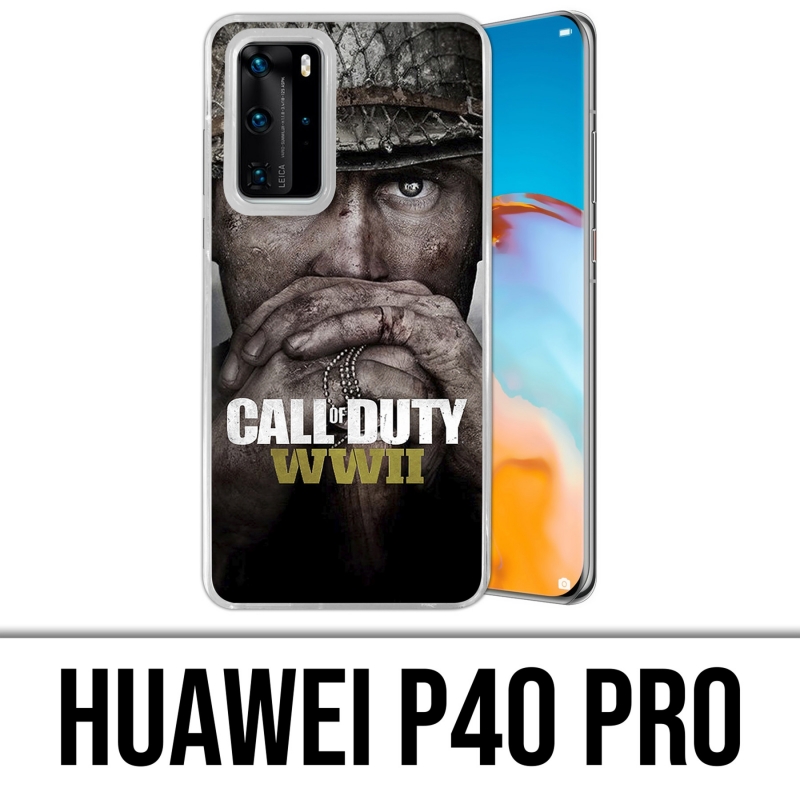 Coque Huawei P40 PRO - Call Of Duty Ww2 Soldats
