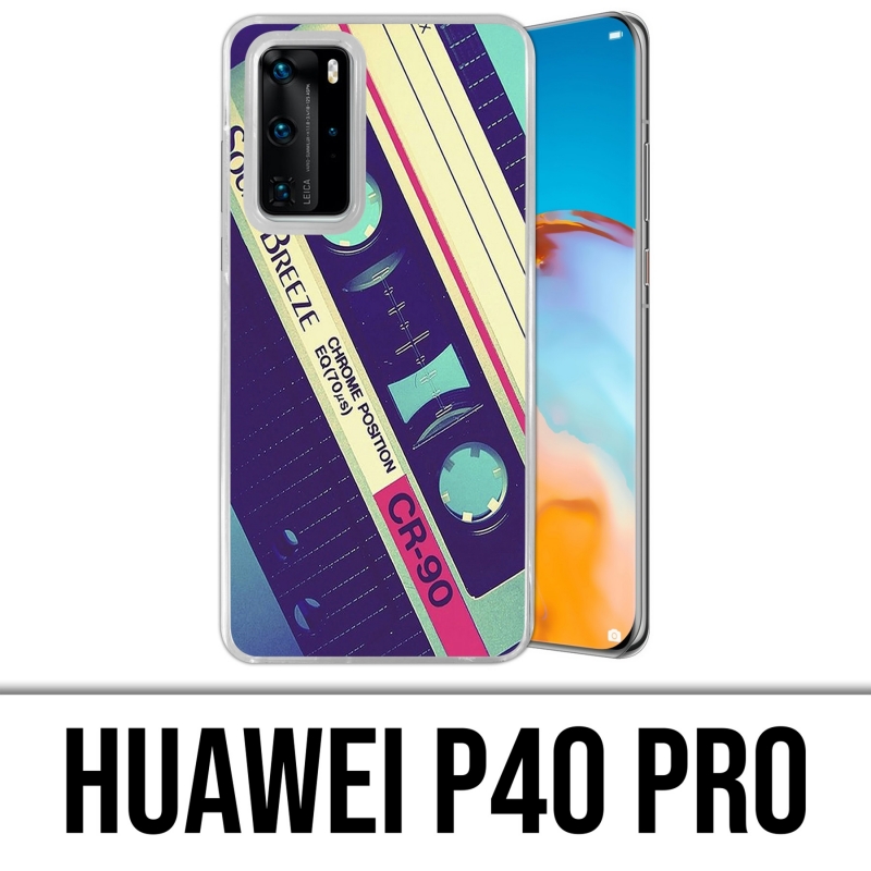 Huawei P40 PRO Case - Audio Cassette Sound Breeze