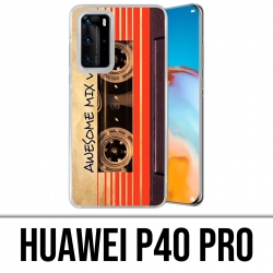 Huawei P40 PRO Case - Guardians Of The Galaxy Vintage Audio Cassette
