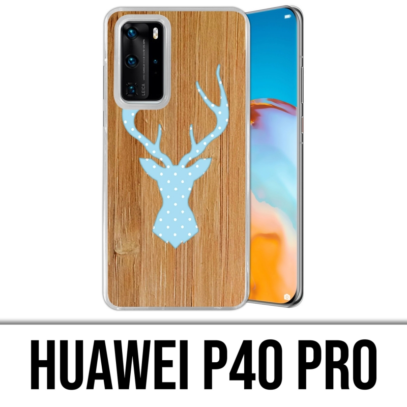 Custodia per Huawei P40 PRO - Cervo Wood Bird