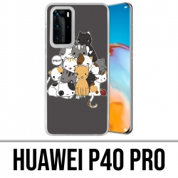 Coque Huawei P40 PRO - Chat Meow