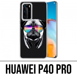 Custodia per Huawei P40 PRO - Dj Pug Dog