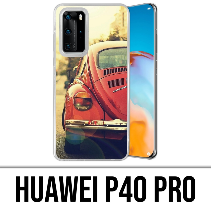 Huawei P40 PRO Case - Vintage Marienkäfer