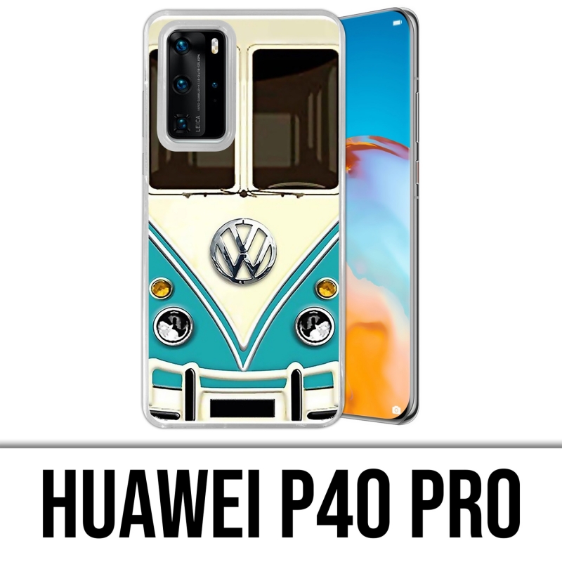 Custodia per Huawei P40 PRO - Vintage Vw Volkswagen Combi