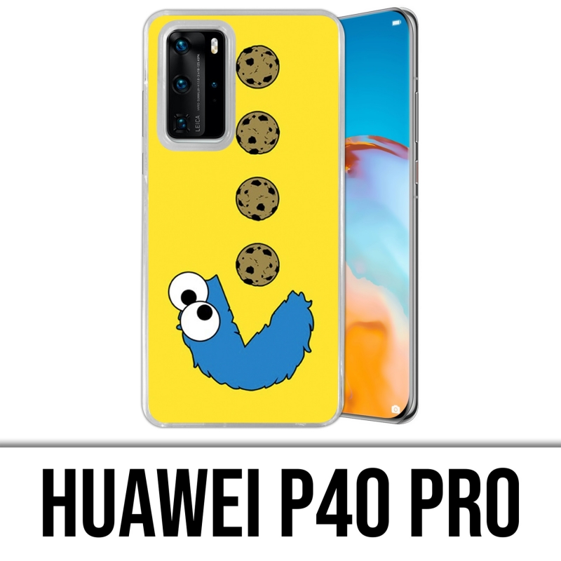 Custodia per Huawei P40 PRO - Cookie Monster Pacman