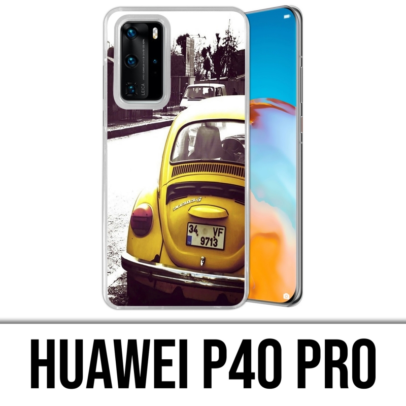 Custodia per Huawei P40 PRO - Scarabeo vintage