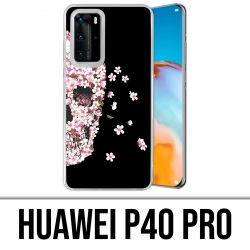 Custodia per Huawei P40 PRO - Flower Crane