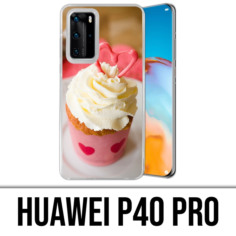 Custodia per Huawei P40 PRO - Cupcake Rosa