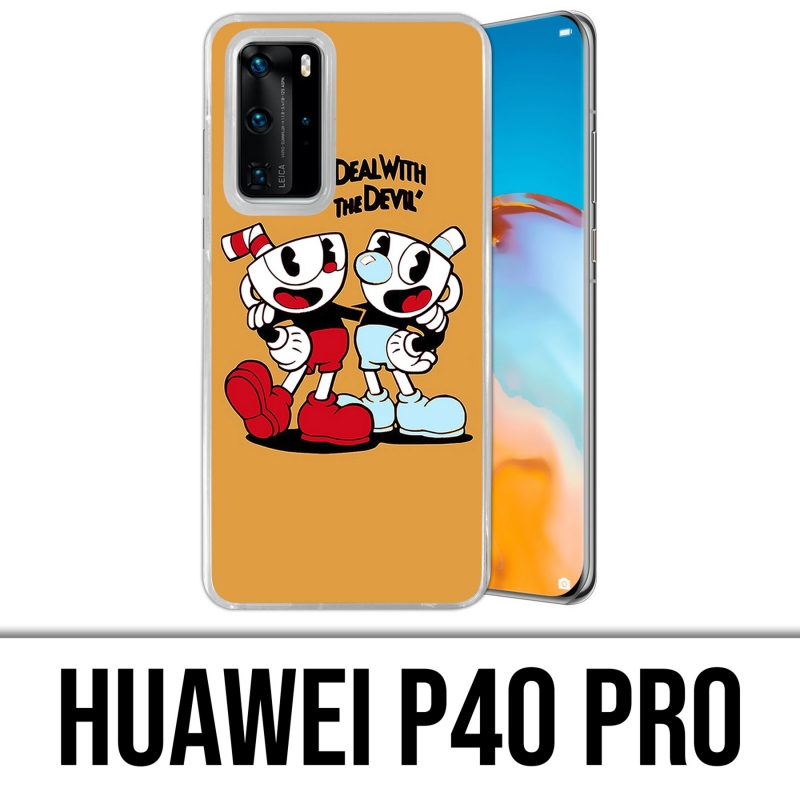 Huawei P40 PRO Case - Cuphead