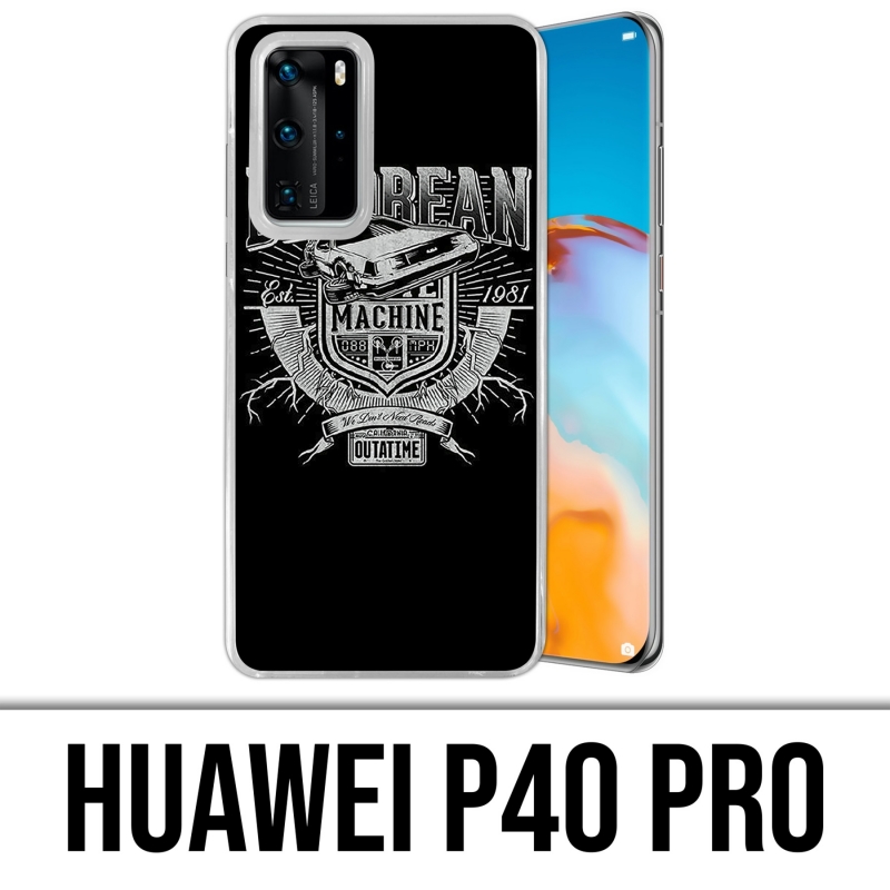 Custodia per Huawei P40 PRO - Delorean Outatime