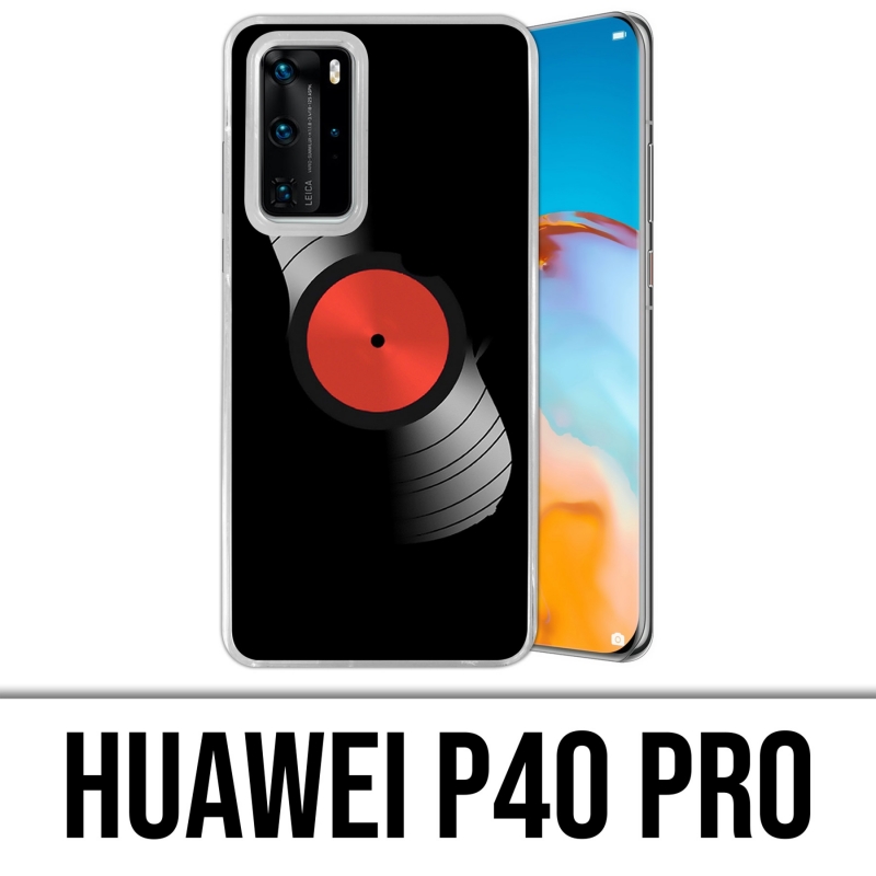 Custodia per Huawei P40 PRO - Disco in vinile