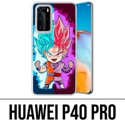 Huawei P40 PRO Case - Dragon Ball Black Goku Cartoon