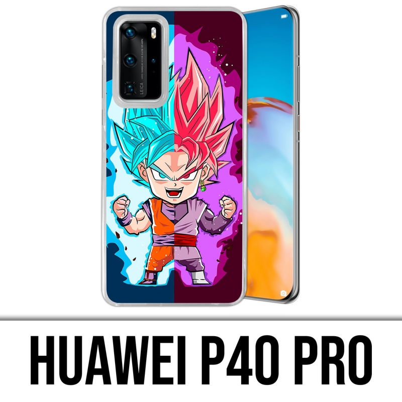Huawei P40 PRO Case - Dragon Ball Black Goku Cartoon