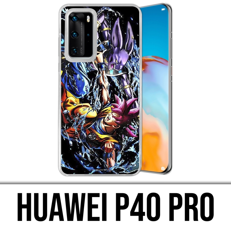 Huawei P40 PRO Case - Dragon Ball Goku Vs Beerus