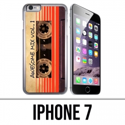 Funda iPhone 7 - Cassette de audio vintage Guardianes de la galaxia