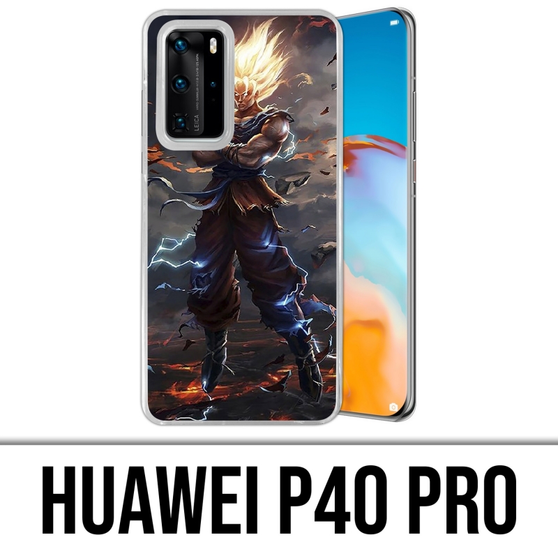 Custodia per Huawei P40 PRO - Dragon Ball Super Saiyan