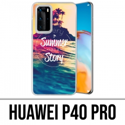 Huawei P40 PRO Case - Jeder Sommer hat Geschichte