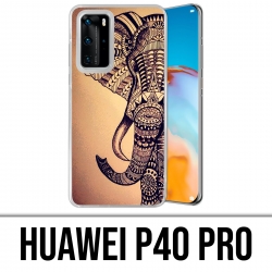 Funda para Huawei P40 PRO - Elefante azteca vintage