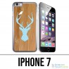 IPhone 7 Fall - hölzerne Rotwild