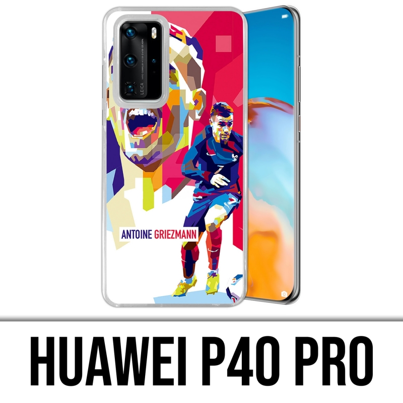 Huawei P40 PRO Case - Griezmann Fußball