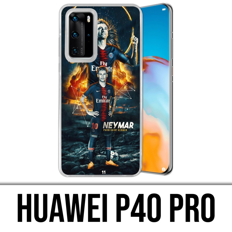 Custodia per Huawei P40 PRO - Calcio Psg Neymar Victory