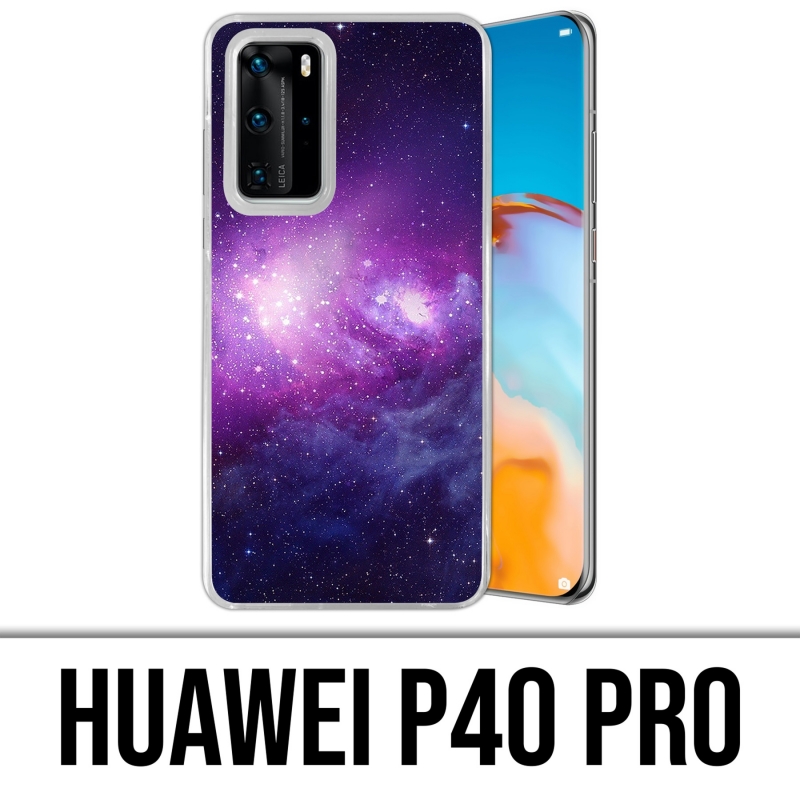 Custodia per Huawei P40 PRO - Galaxy viola