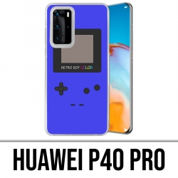 Custodia per Huawei P40 PRO - Game Boy Color blu