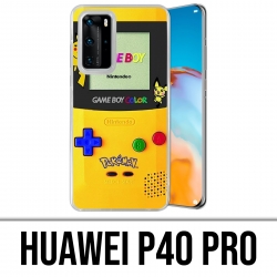 Coque Huawei P40 PRO - Game Boy Color Pikachu Jaune Pokémon