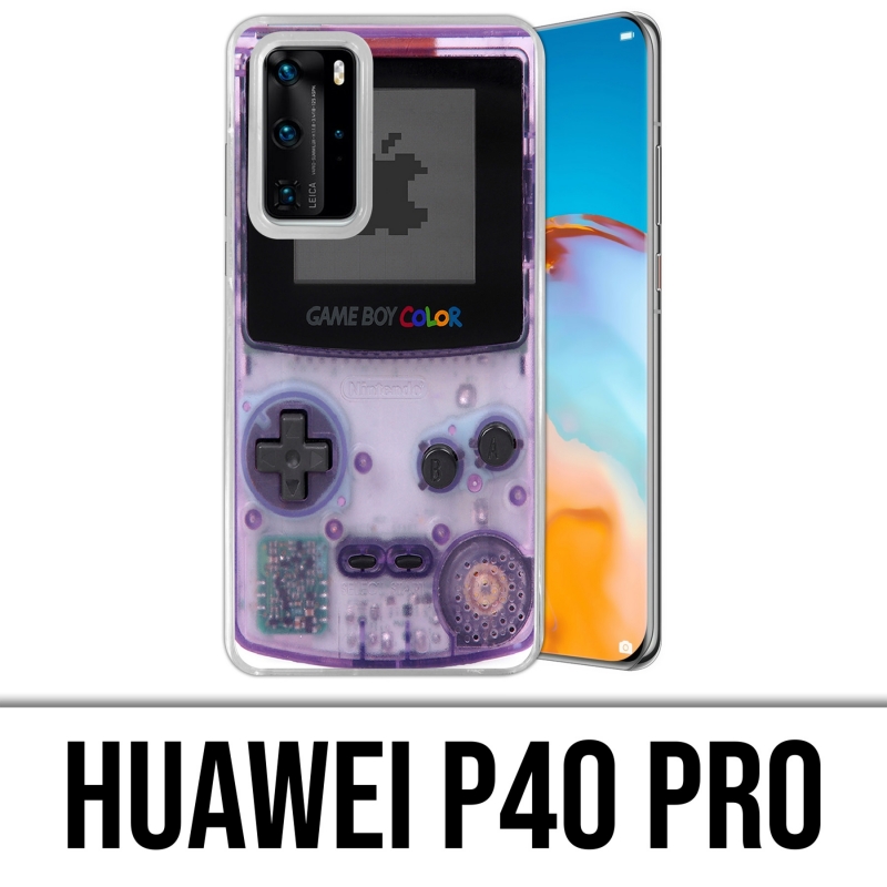 Custodia per Huawei P40 PRO - Game Boy Color Purple