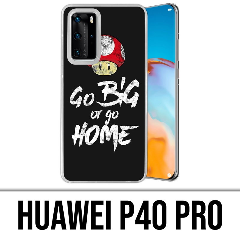 Coque Huawei P40 PRO - Go Big Or Go Home Musculation