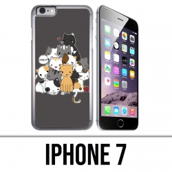 Coque iPhone 7 - Chat Meow