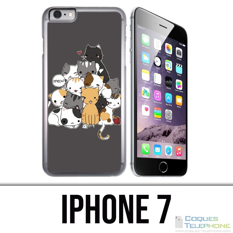 Funda iPhone 7 - Chat Meow