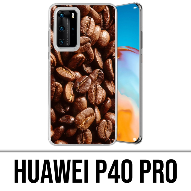 Custodia per Huawei P40 PRO - Chicchi di caffè