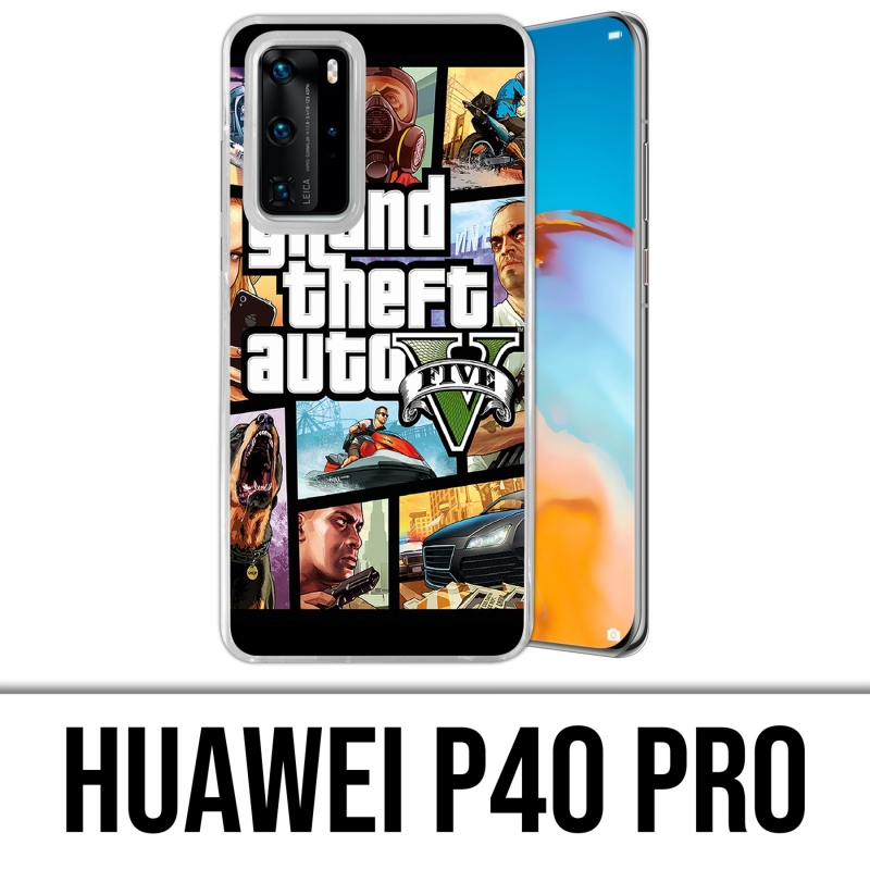 Custodia per Huawei P40 PRO - Gta V