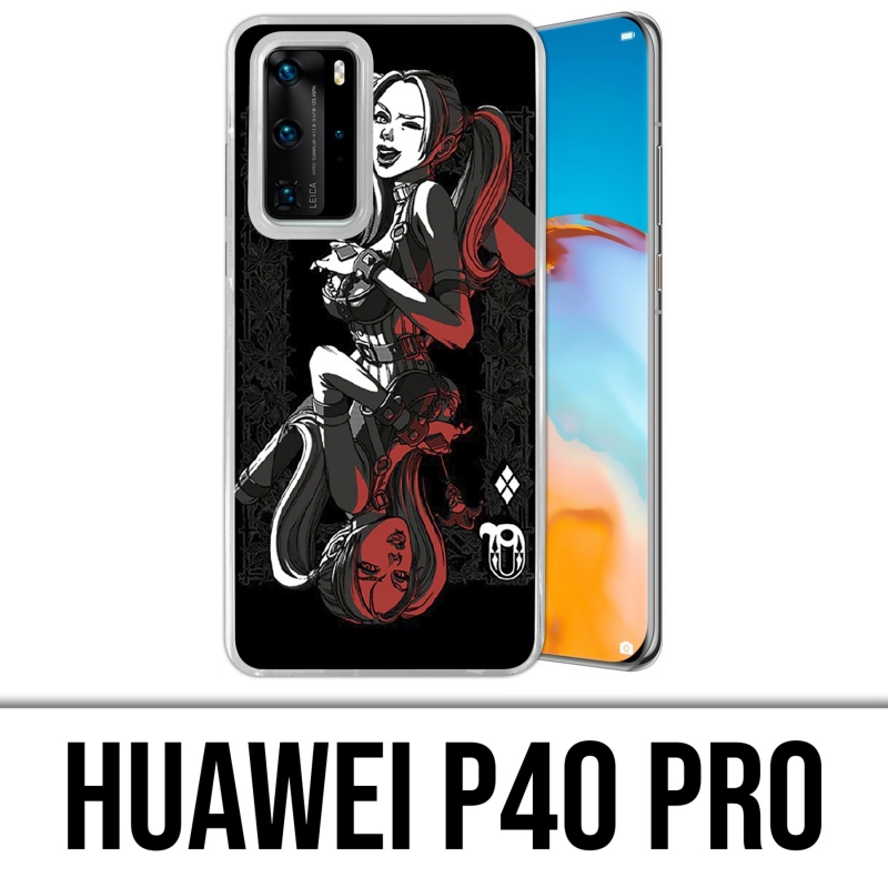 Custodia per Huawei P40 PRO - Carta Harley Queen