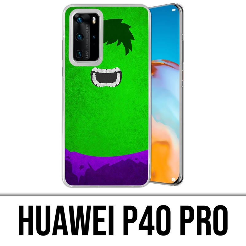 Funda Huawei P40 PRO - Diseño artístico de Hulk