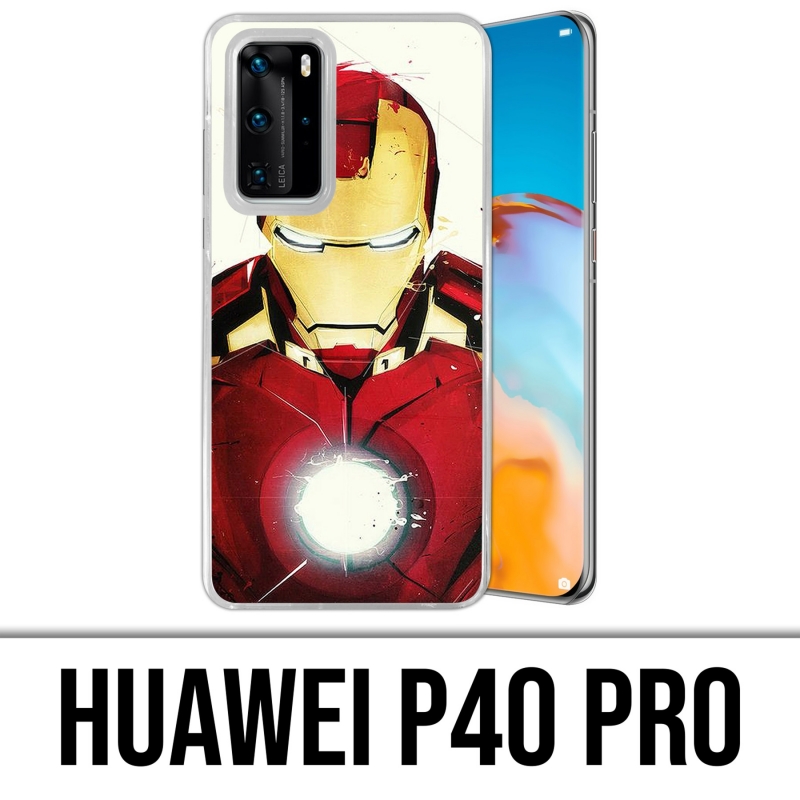 Custodia per Huawei P40 PRO - Iron Man Paintart