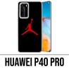 Funda para Huawei P40 PRO - Jordan Basketball Logo Negro