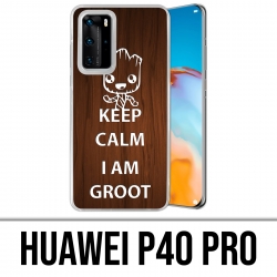 Coque Huawei P40 PRO - Keep Calm Groot