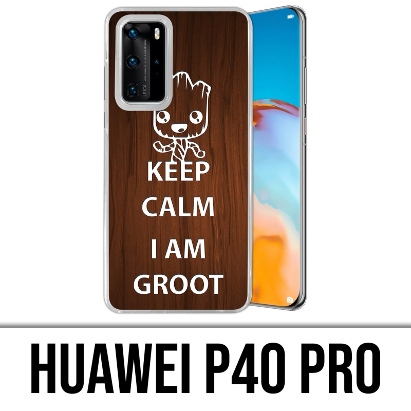 Custodia per Huawei P40 PRO - Keep Calm Groot