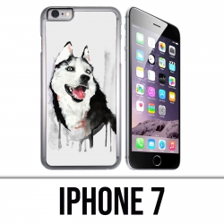 IPhone 7 Hülle - Husky Splash Dog