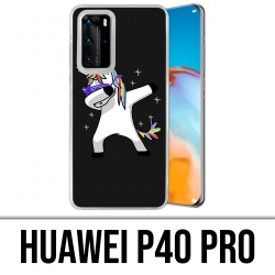 Huawei P40 PRO Case - Tupfen Einhorn
