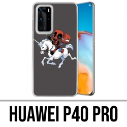 Custodia per Huawei P40 PRO - Deadpool Spiderman Unicorn