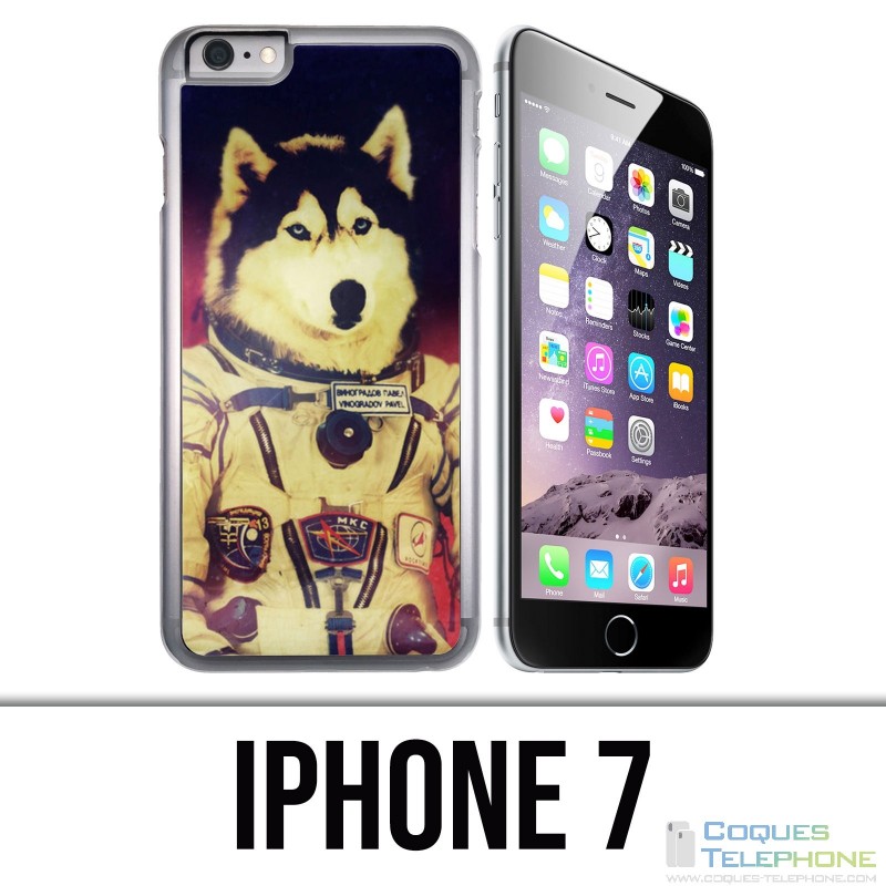 Custodia per iPhone 7 - Jusky Astronaut Dog